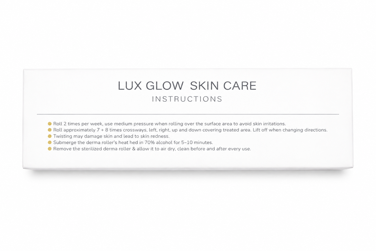 Luxe Glow Gold Derma-Roller