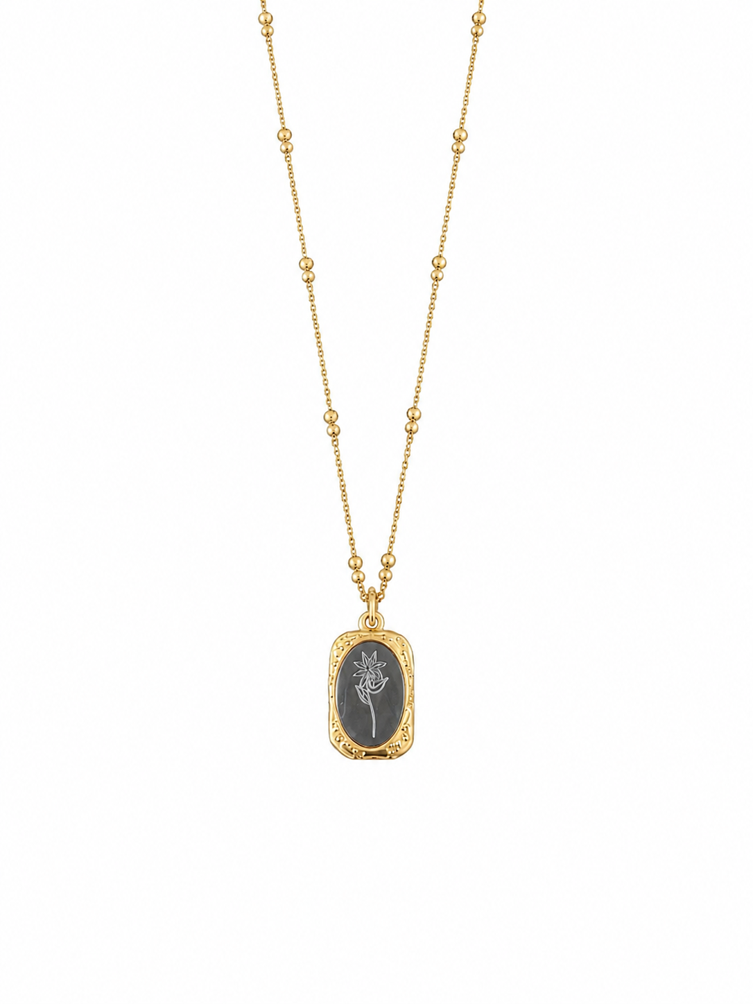 Image of Lily Grace Daffodil Necklace