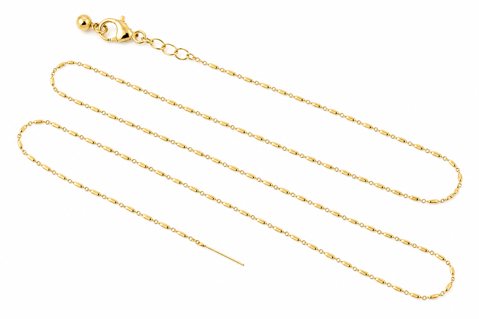 Image of Goldie 24k Threader Chain