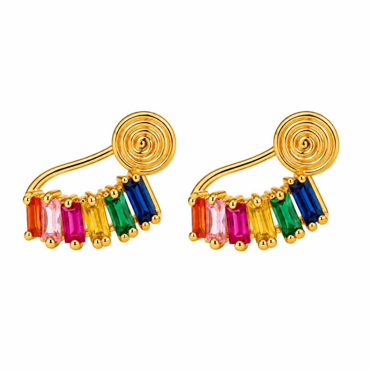Celeste Rainbow Cuffs
