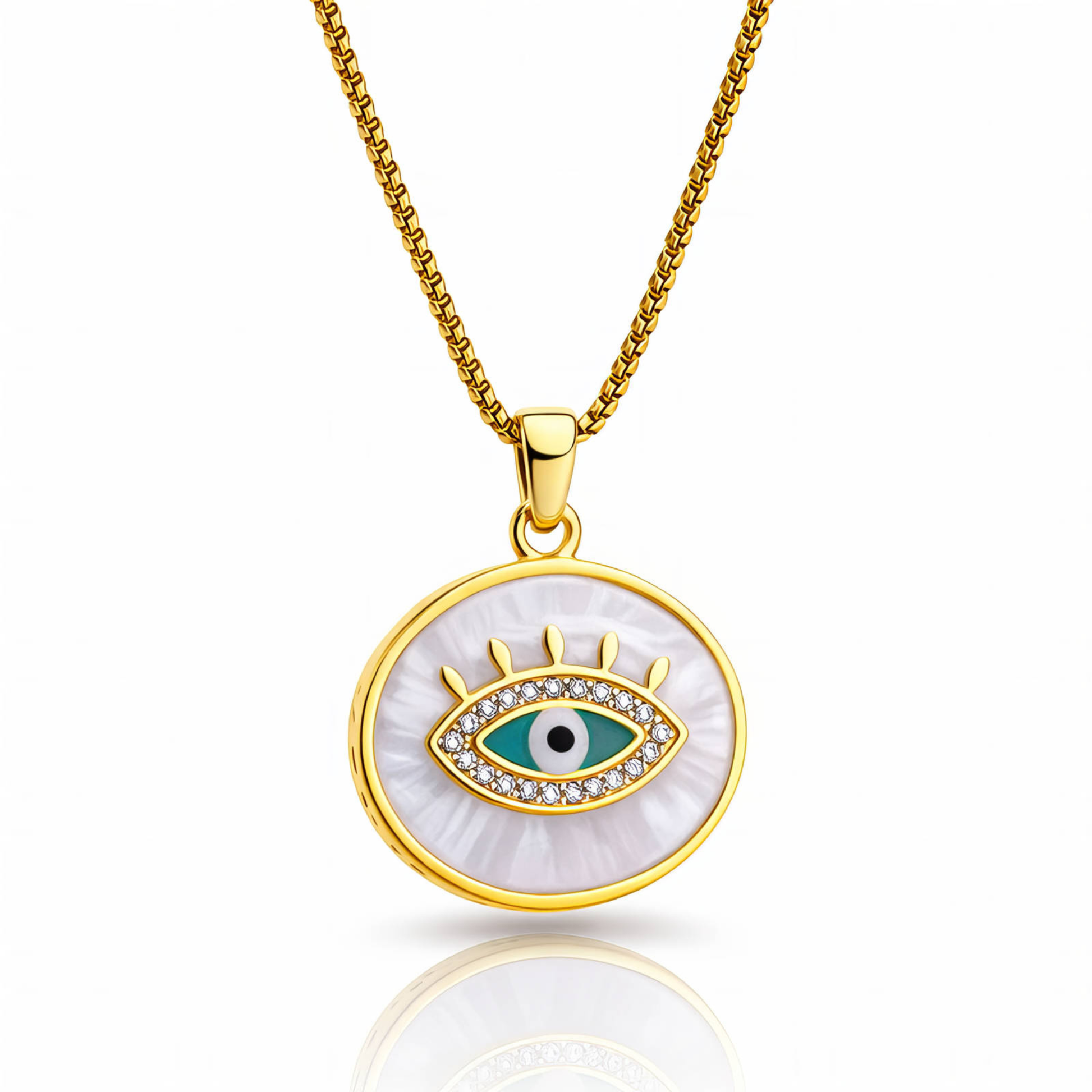 Athena Eye Necklace