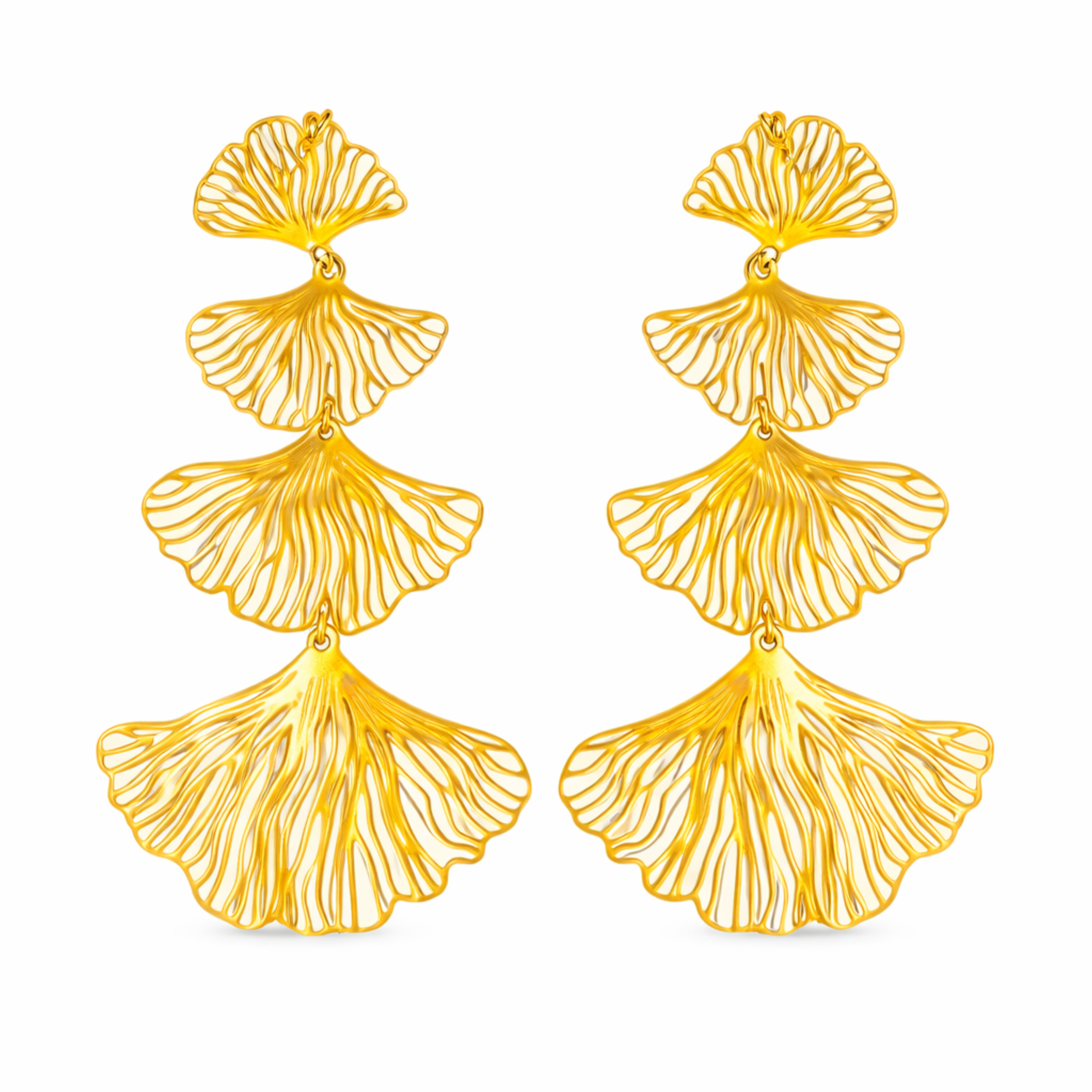 Image of Camelia Drop Earrings
