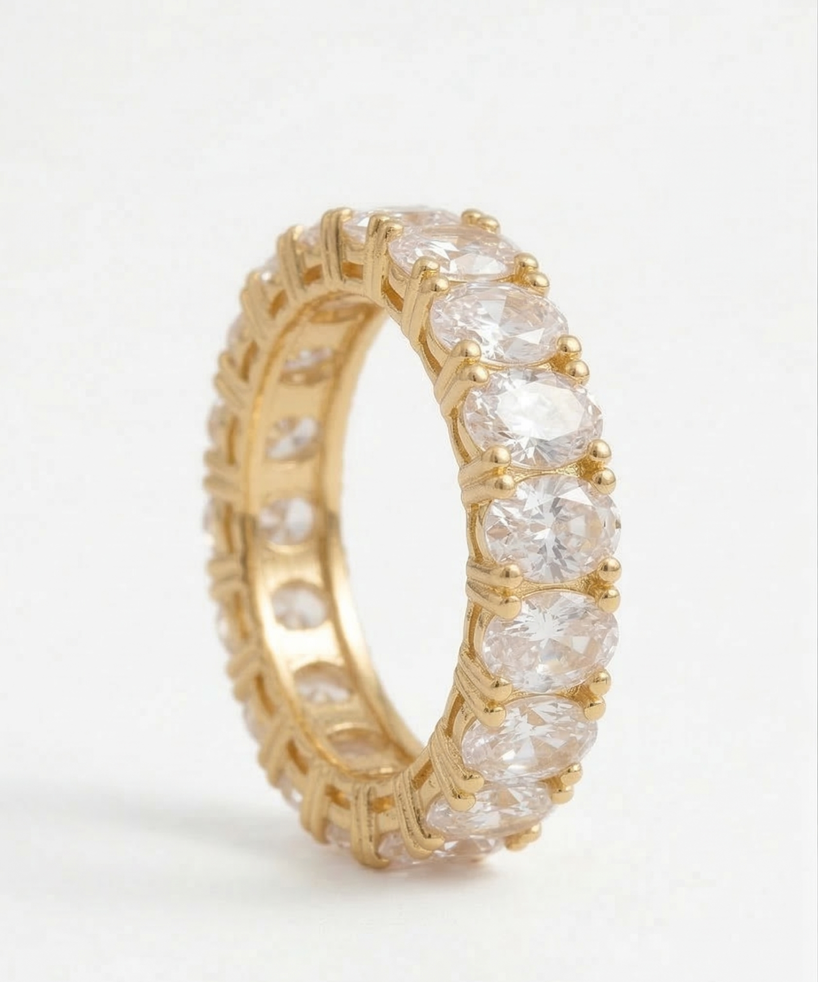 Image of Oval Eternity Ring