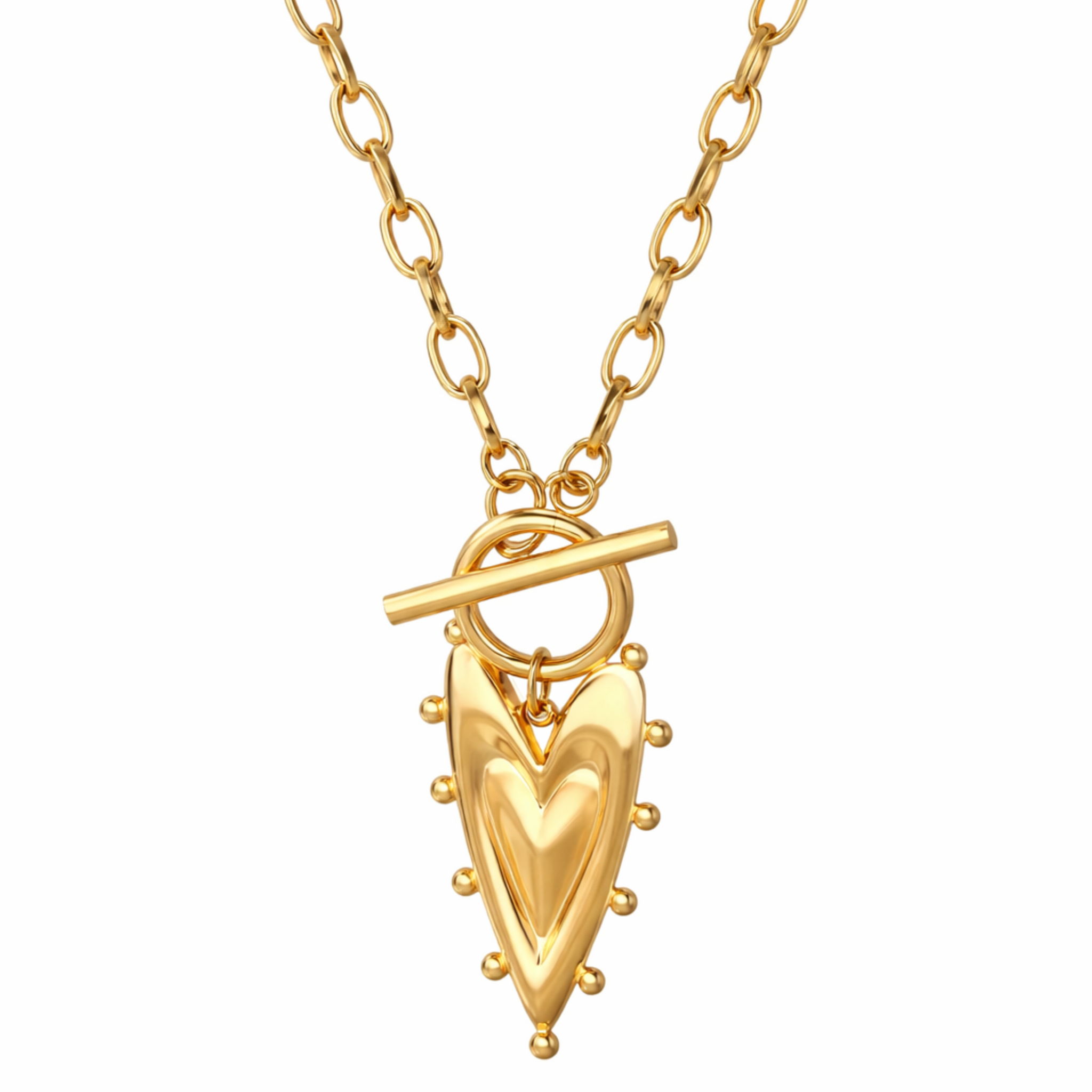 Image of Juliette Heart Necklace