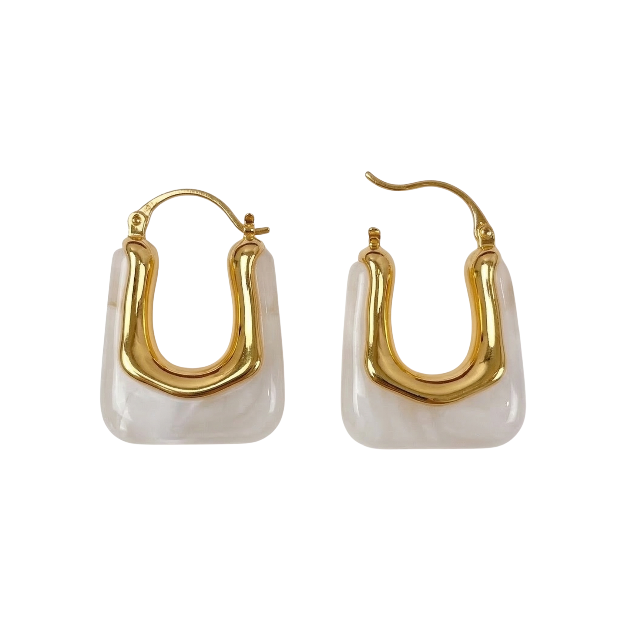 Image of Isla Ivory Stone Earrings