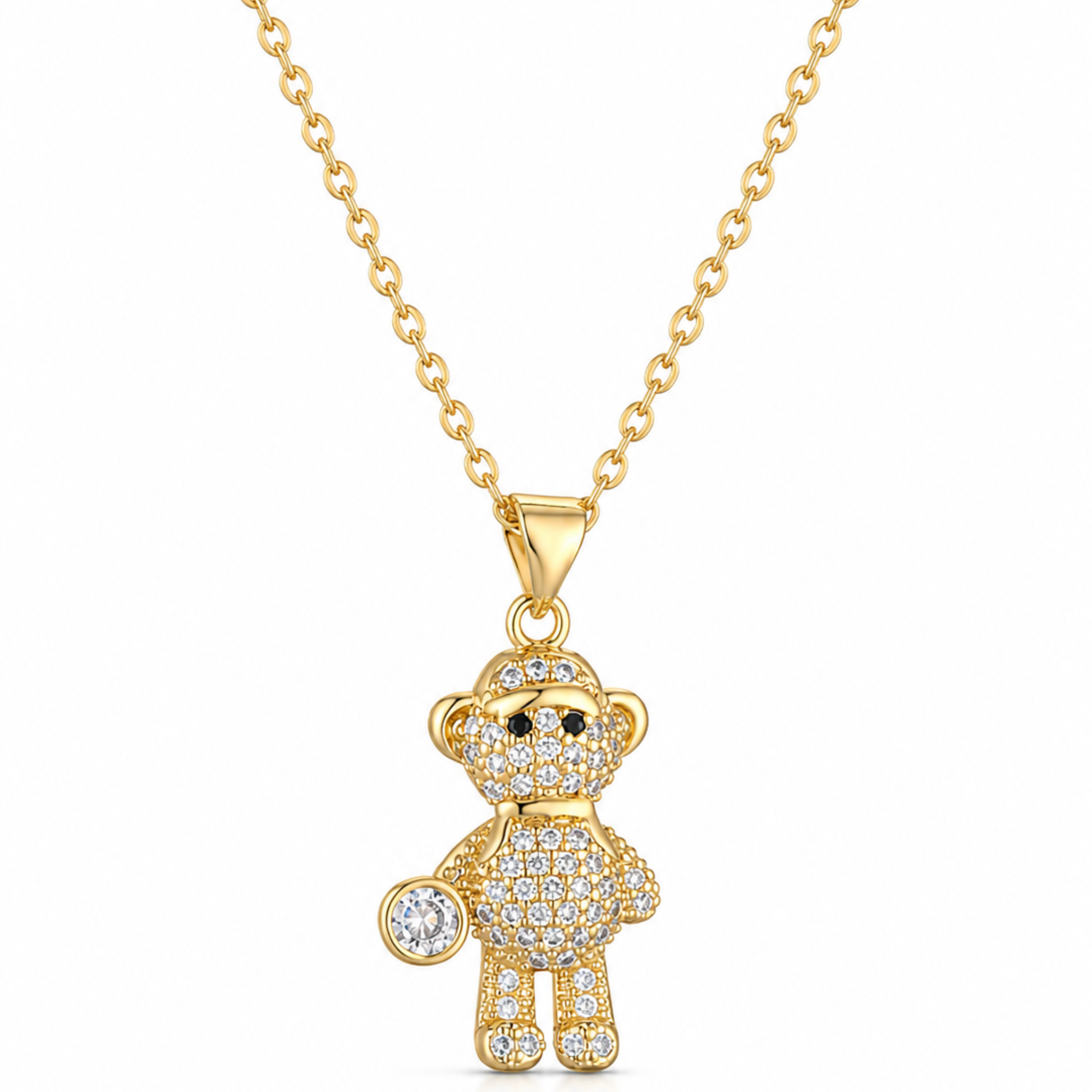 Milo Monkey Necklace