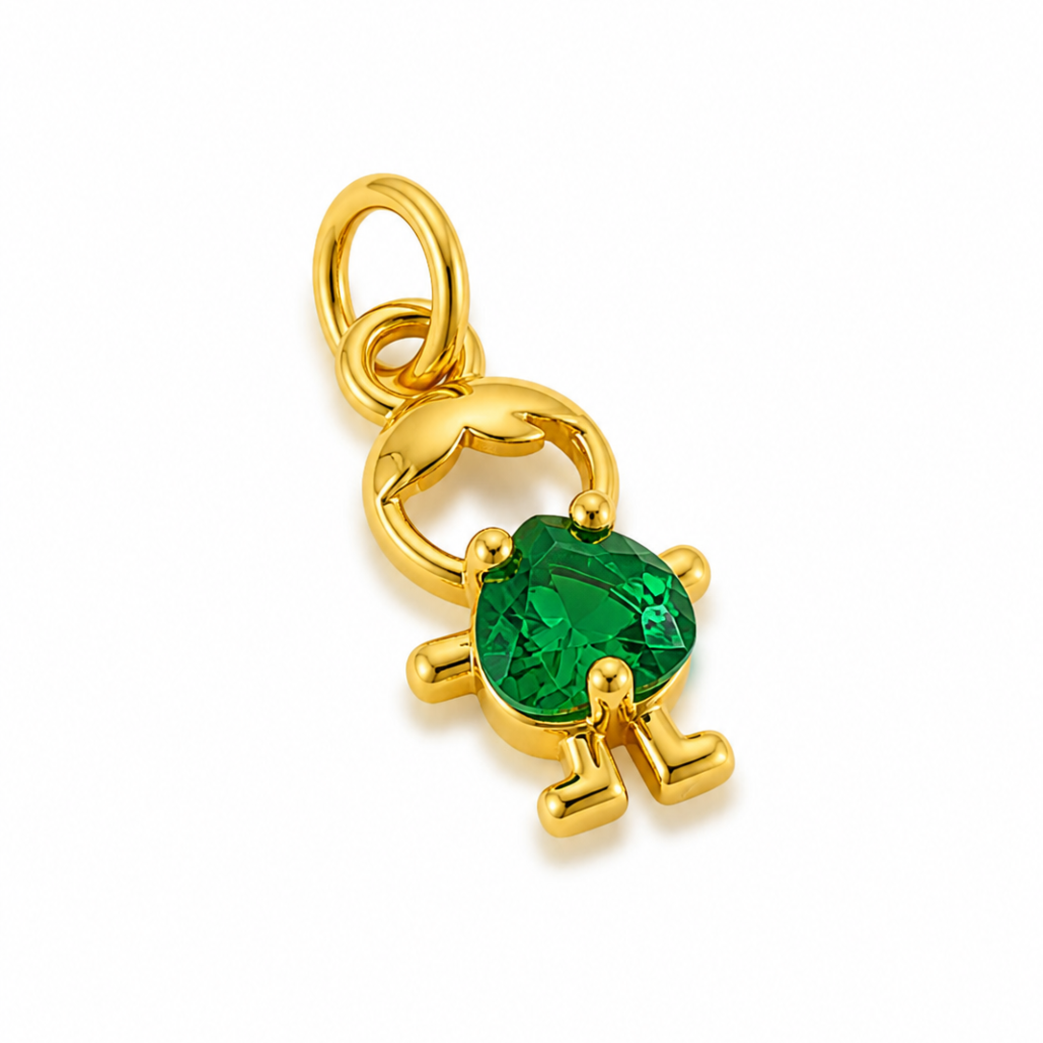 Image of The Oliver Green Heart Pendant