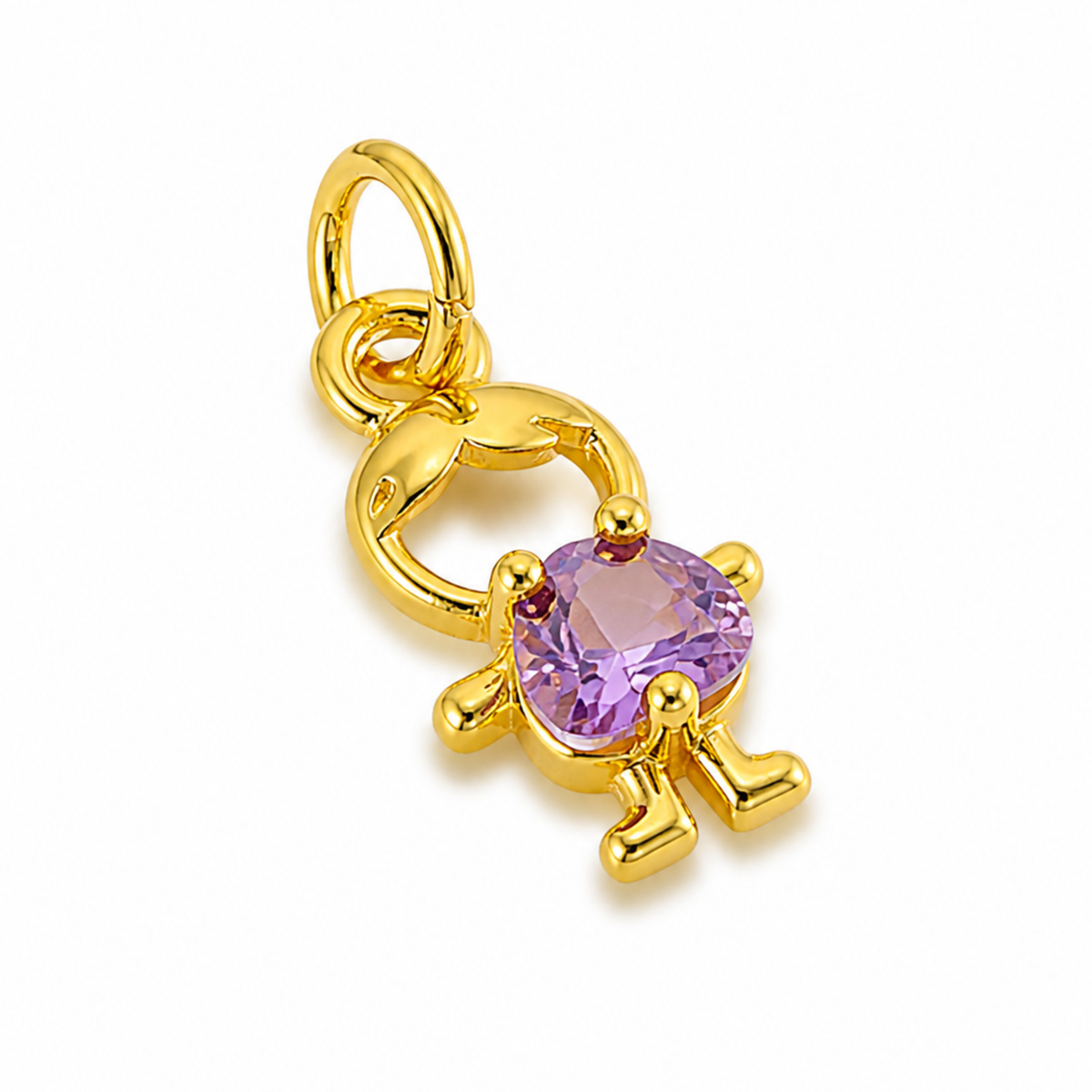 Theo Purple Heart Pendant