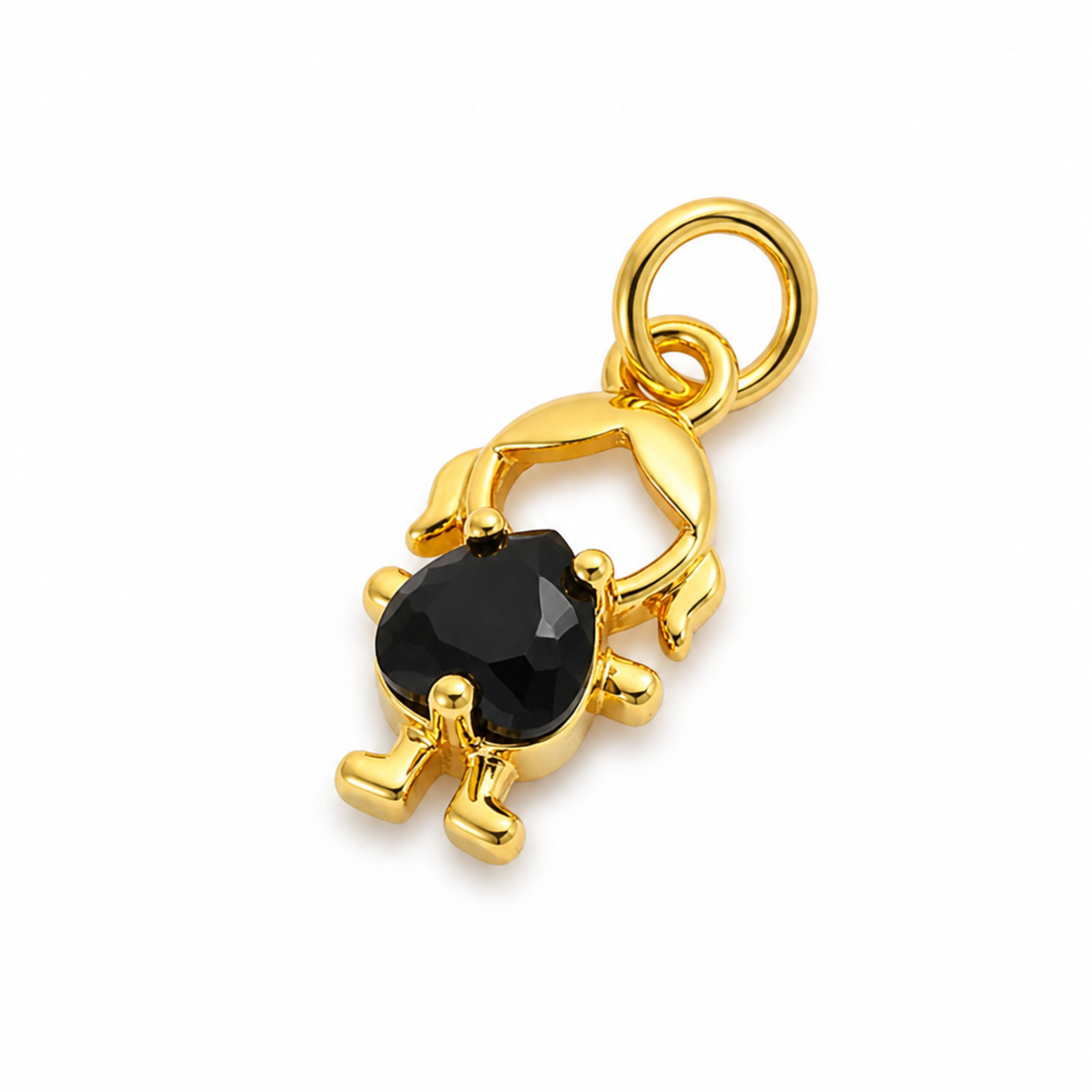 Image of Chloe Black Heart Pendant
