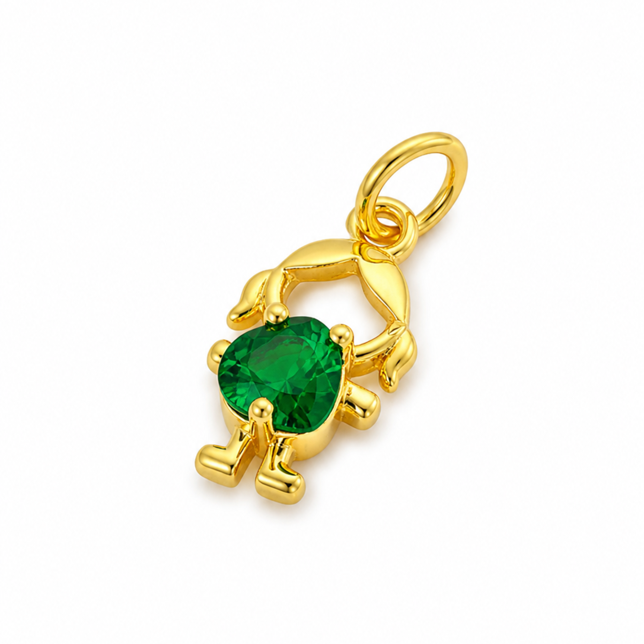 Image of Ivy Green Heart Pendant