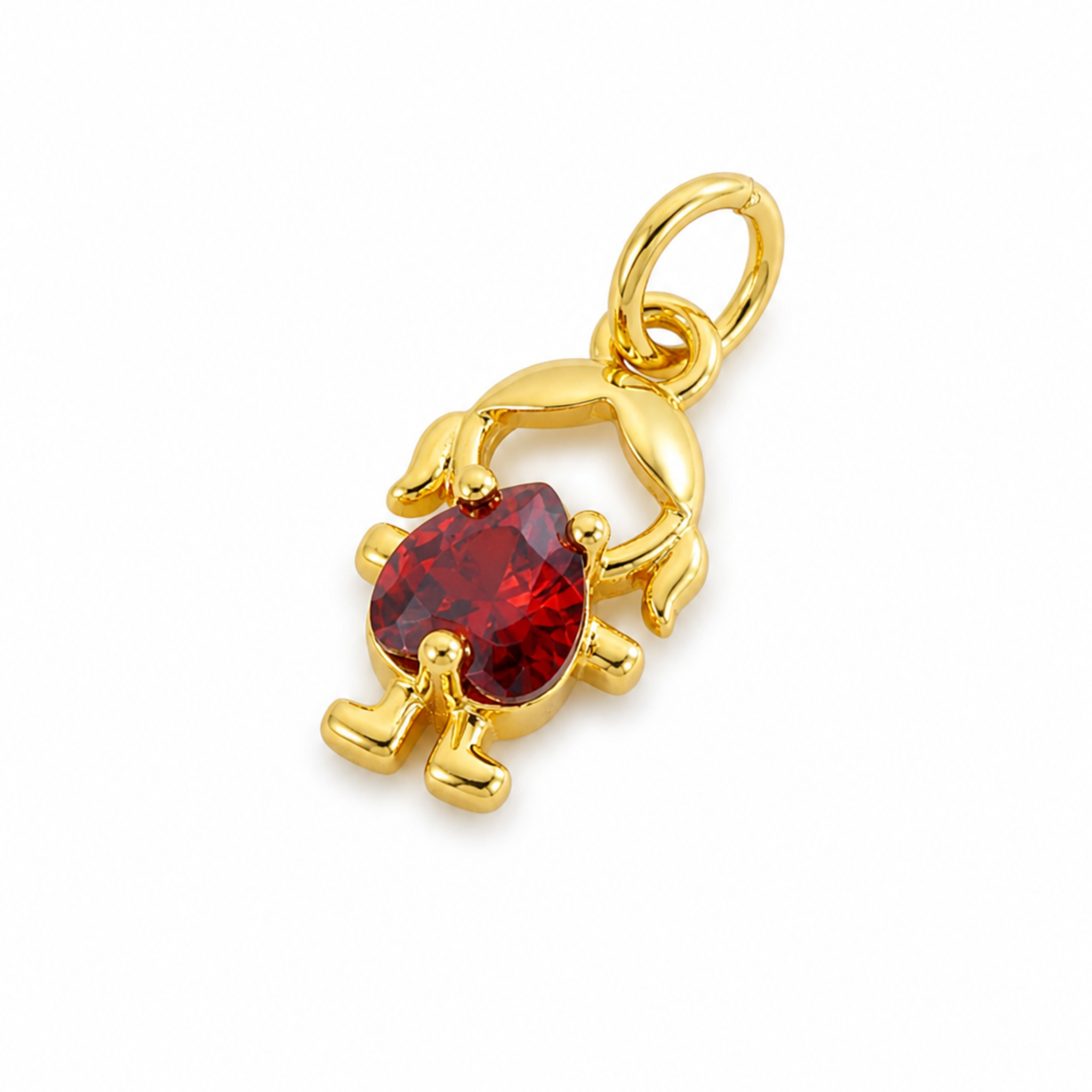 Image of Ruby Heart Pendant
