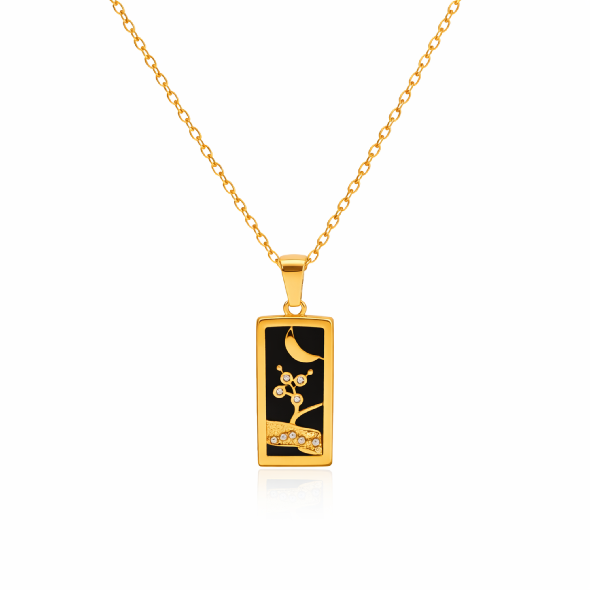 Image of Midnight Charm Necklace