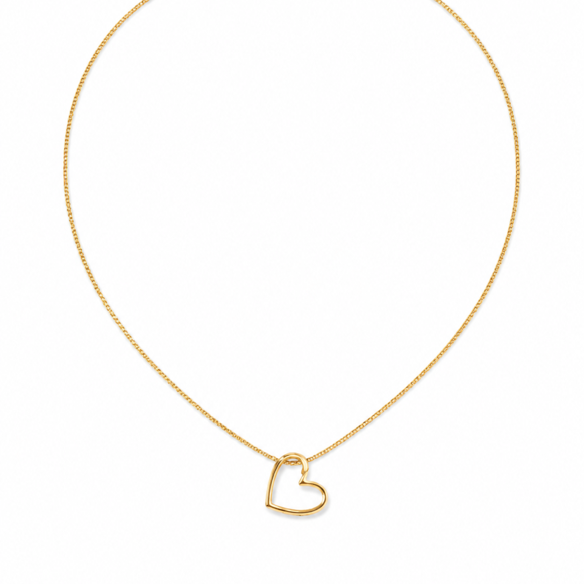 Image of Juliette Open Heart Necklace
