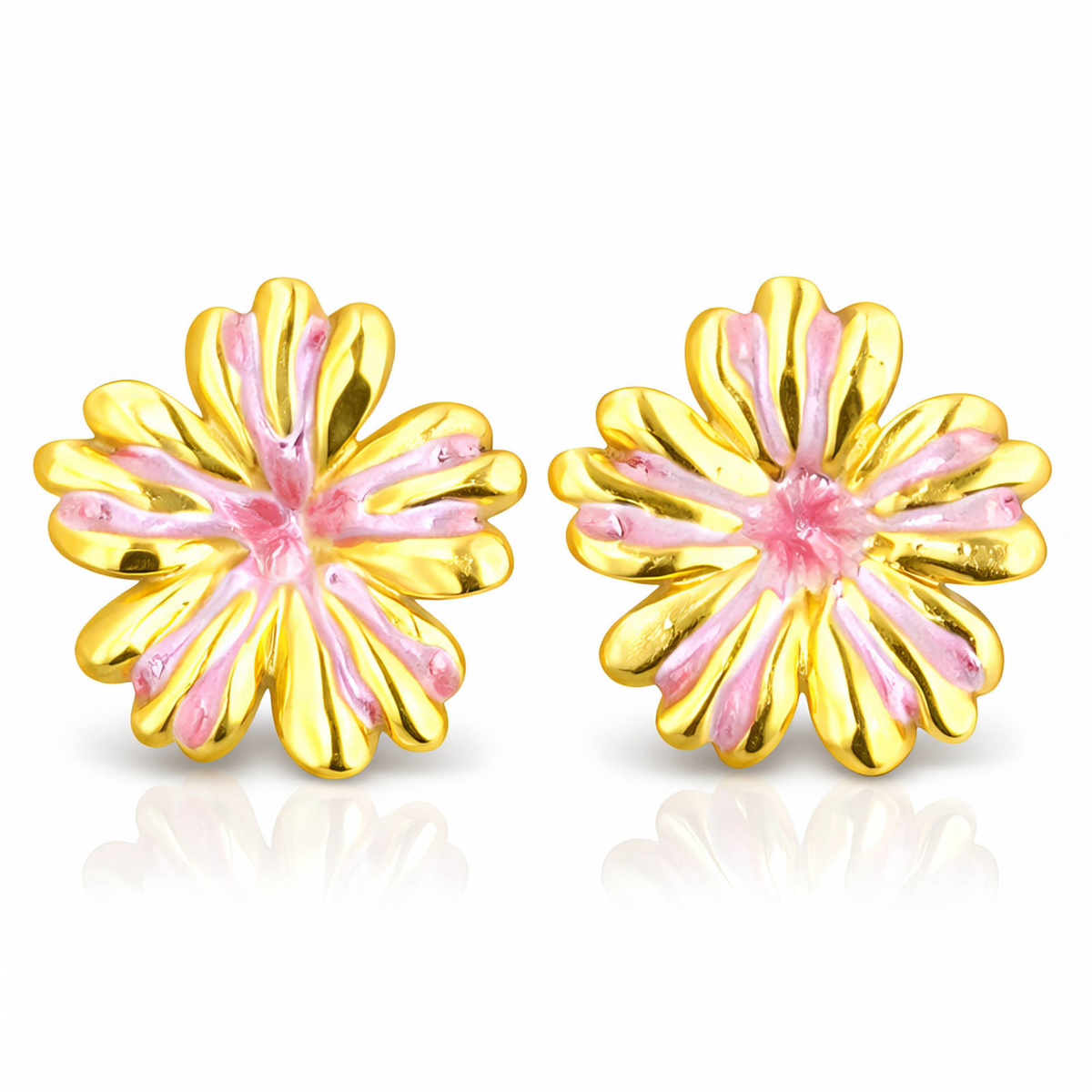 Blush Bloom Studs