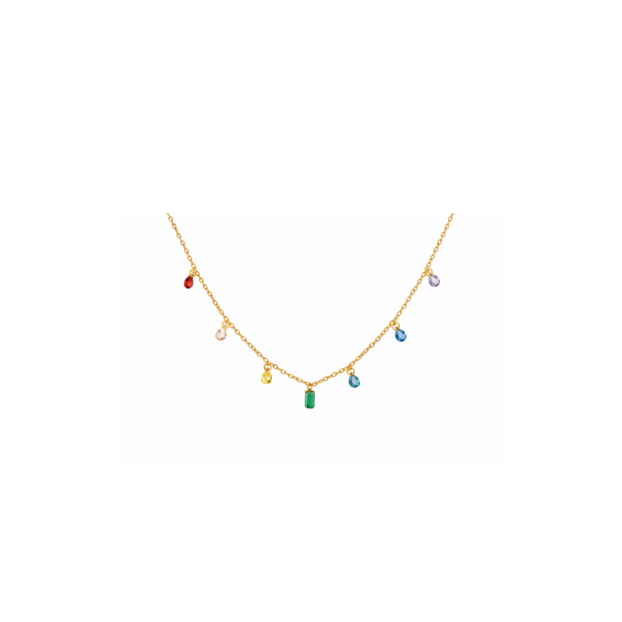 Image of Multi Dainty Di Necklace