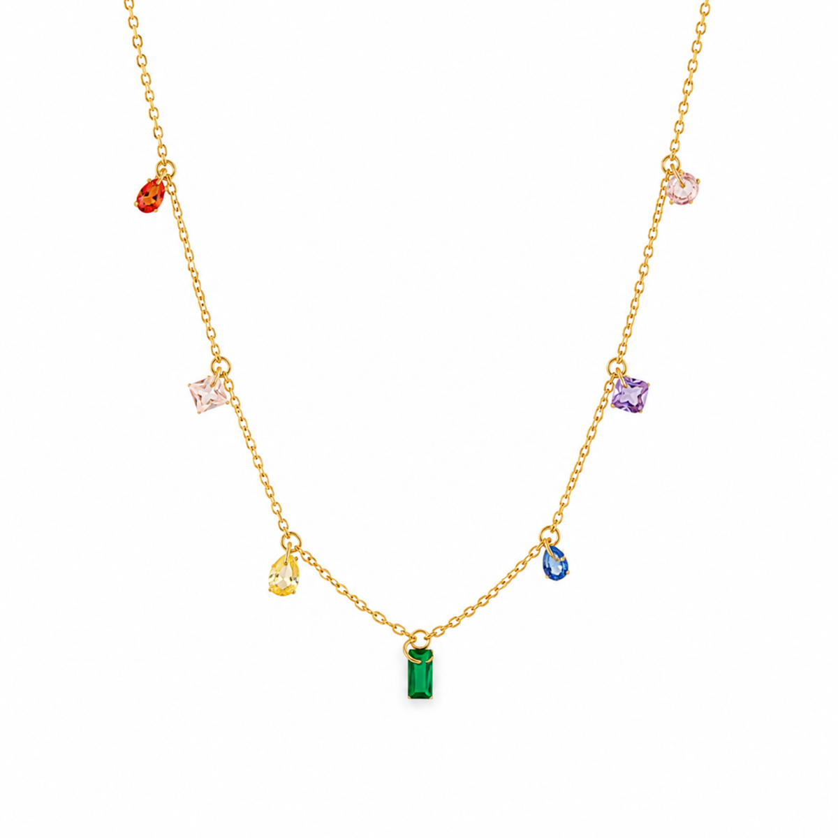 Multi Dainty Di Necklace