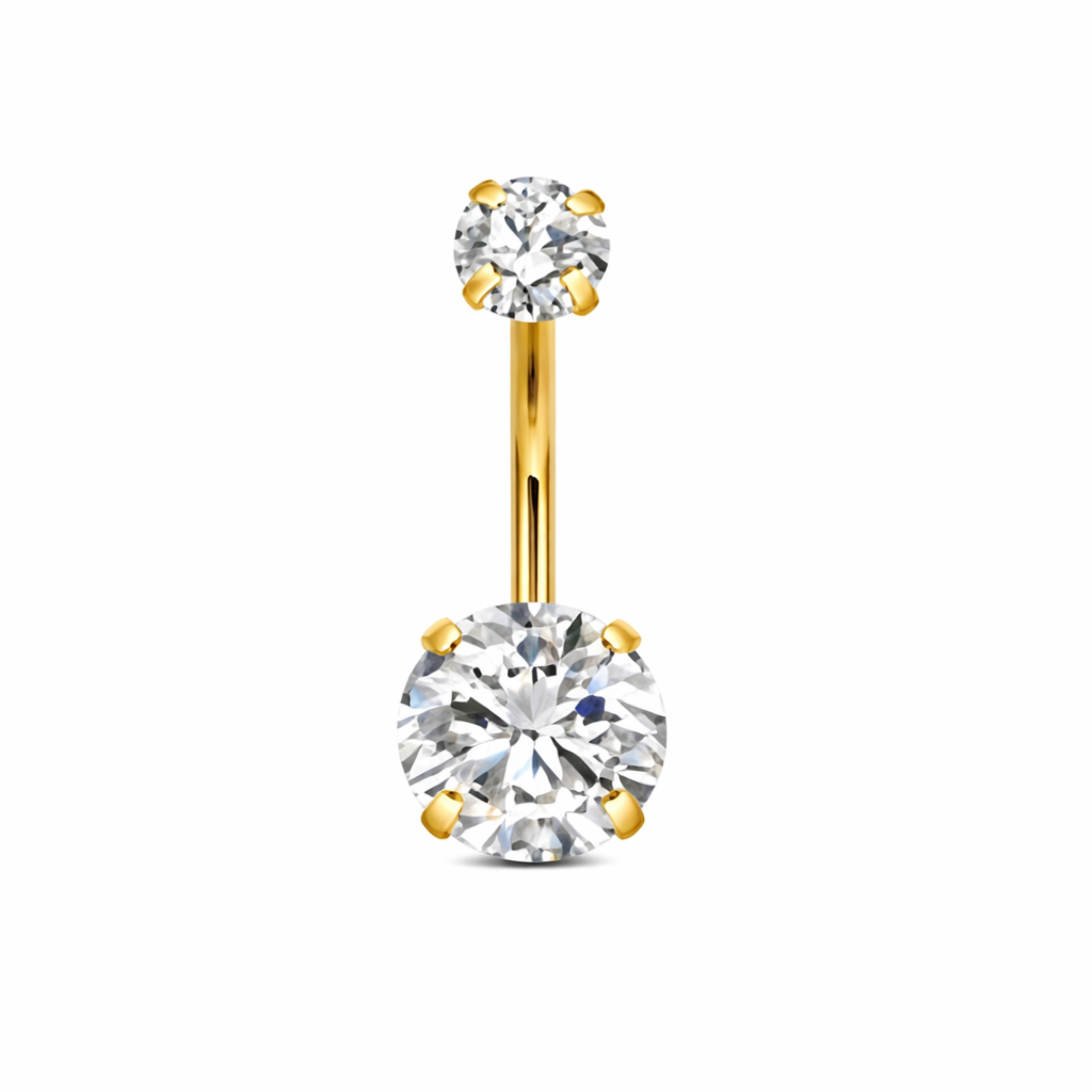 Sela Belly Button Ring - Gold