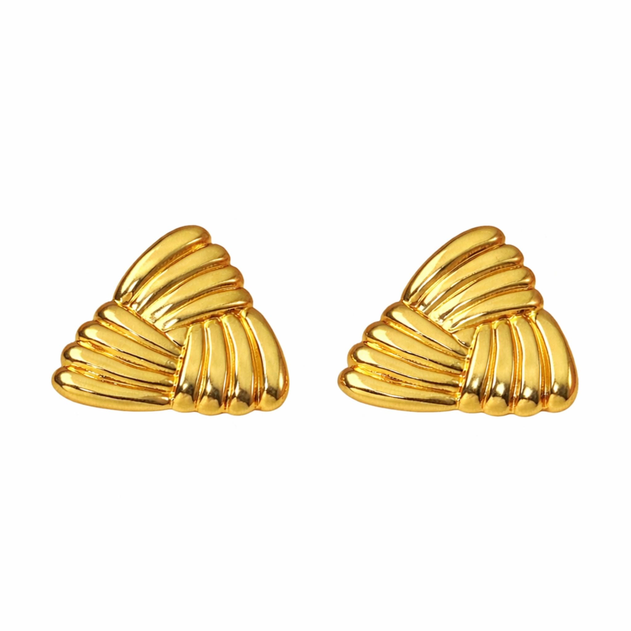 Image of Greta Triangle Studs