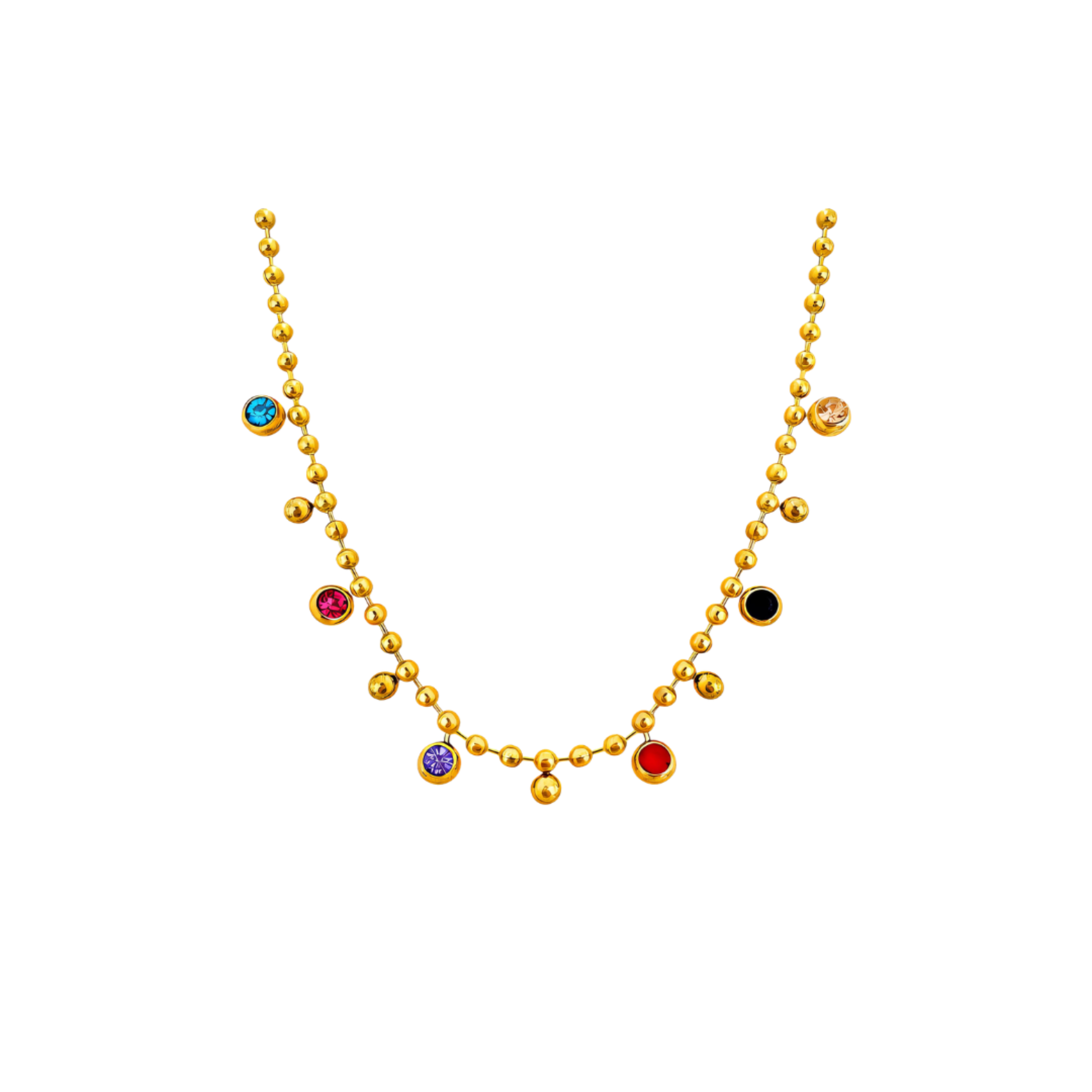 Iris Rainbow Necklace